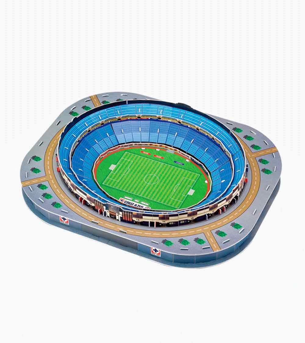 Permanentemente Darse prisa Ahora Rompecabezas 3D – Estadio Azul - Didacticos Pinocho
