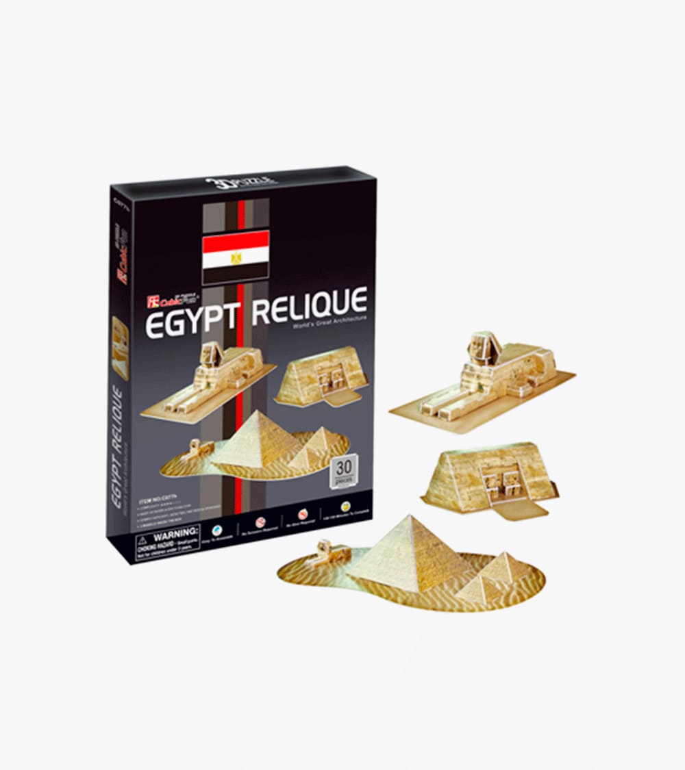 Paternal Puntero Imperialismo Rompecabezas 3D – Reliquias de Egipto - Didacticos Pinocho