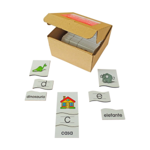 Rompecabezas Alfabético - empaque de cartón