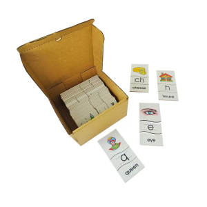 Rompecabezas alfabético en inglés - empaque de cartón