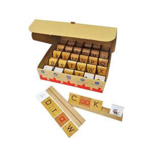 Caja de verbos en inglés imprenta - empaque de cartón