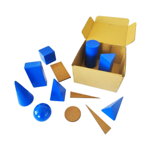 Solidos geométricos - empaque de cartón