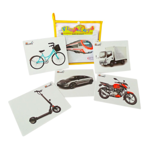 Flash Card Fotografía Medios de Transporte