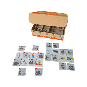 Kit loterías lenguaje de señas - empaque de cartón