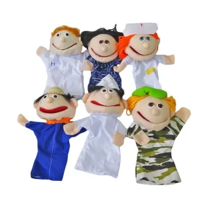 Títeres de profesiones x 6