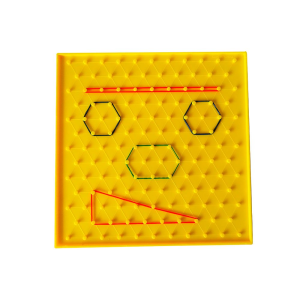 Geoplano Didáctico Plástico Doble Cara