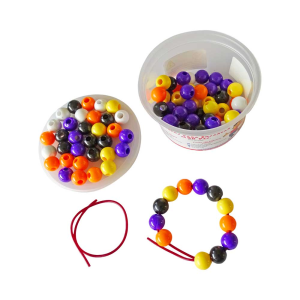 Perlas plásticas para ensarte x100