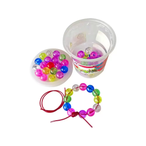 Perlas plástica para ensarte x50