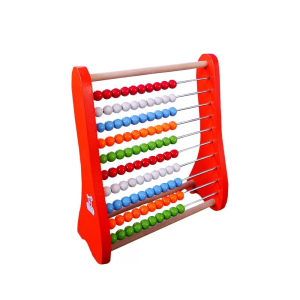 Ábaco de 100 perlas plásticas