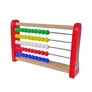 Ábaco de 50 perlas plásticas
