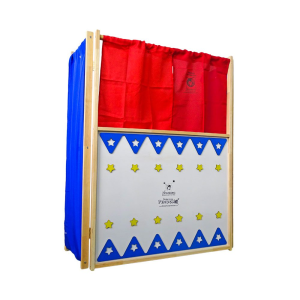 Teatrino plegable en madera