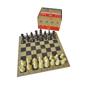 Ajedrez pionero armable con cordobán