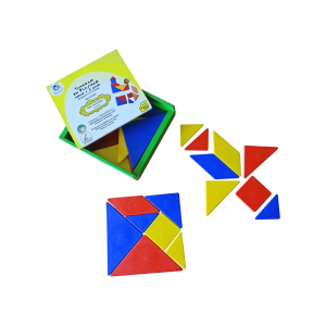 Tangram plástico x3 juegos