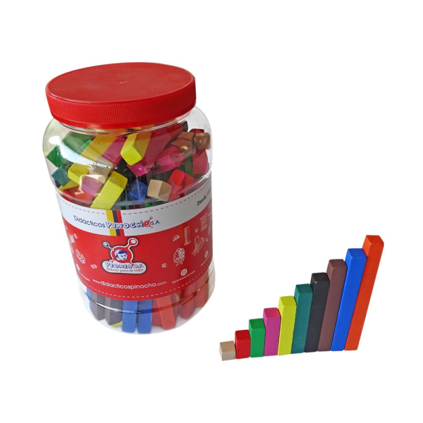 Juego de regletas en madera x200