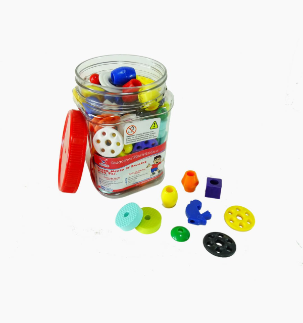Figuras Mixtas de Ensarte X100 Pzs.
