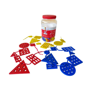 Bloques lógicos plásticos - empaque plástico