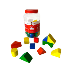 Juego de construcción en madera