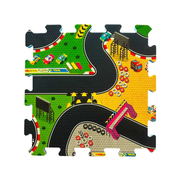 Tapete pista de carros x10 piezas - Image 2