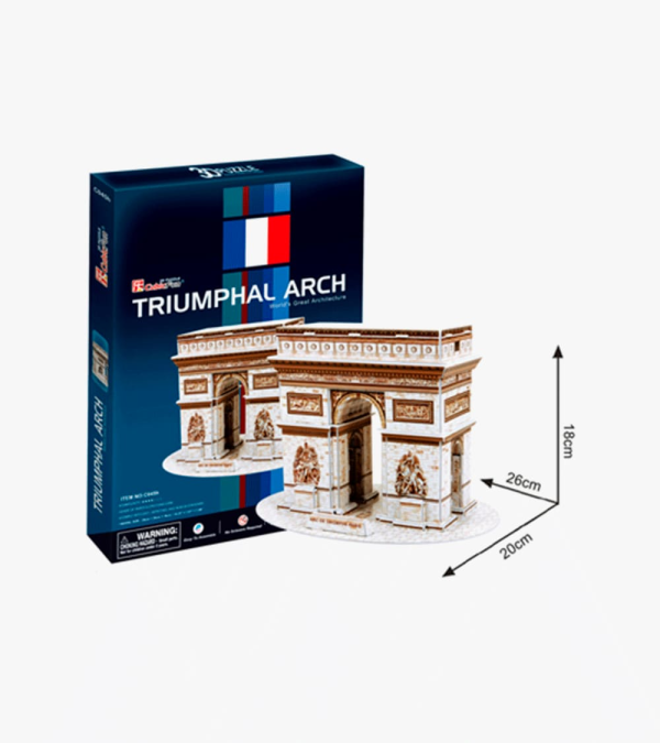 Rompecabezas 3D Arco del Triunfo
