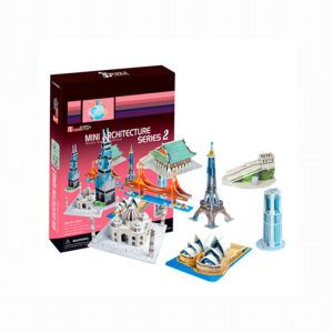 Rompecabezas 3D Mini Arquitectura 2