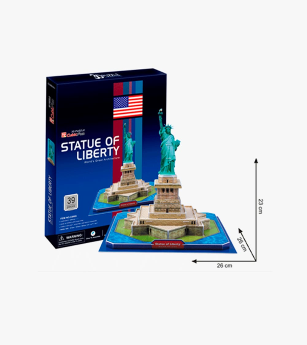 Rompecabezas 3D - Estatua de La Libertad