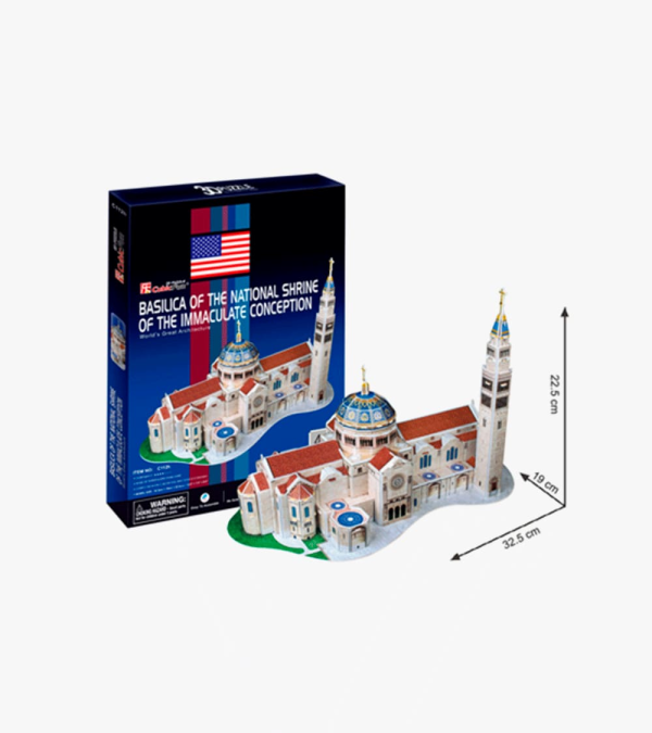 Rompecabezas 3D - Basílica La Inmaculadad