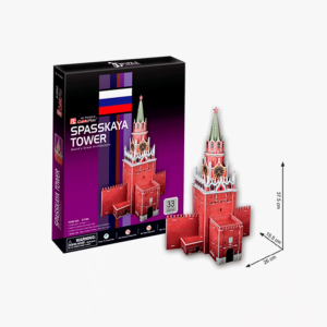 Rompecabezas 3D - Torre Spasskaya Rusa