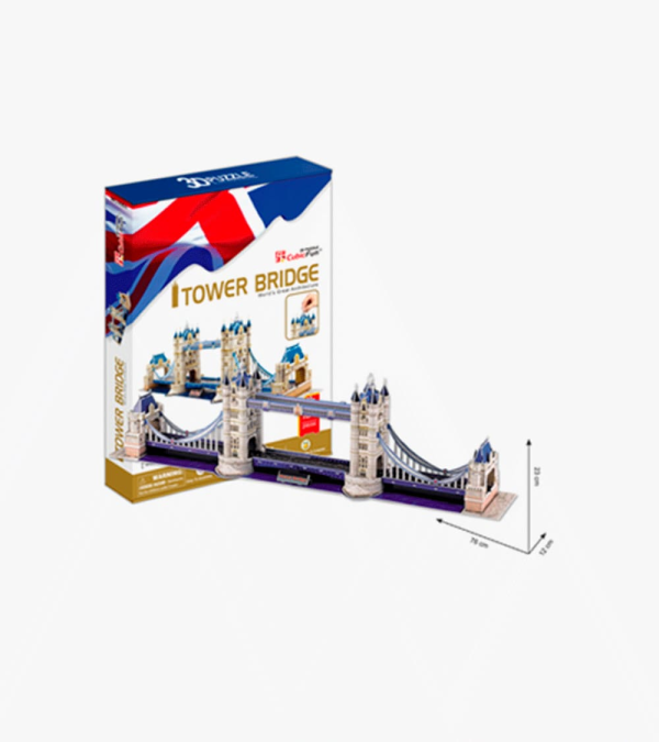 Rompecabezas 3D - Torre Bridge (Mediana)
