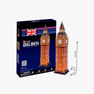 Rompecabezas 3D - Big Ben Mediano