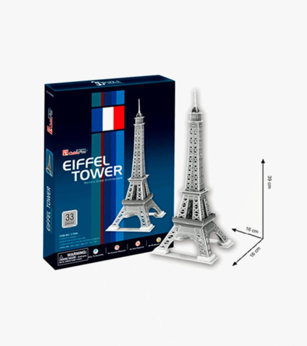 Rompecabezas 3D Torre Eiffel (Pequeña)