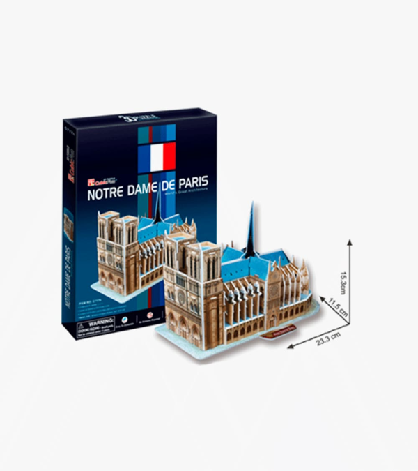 Rompecabezas 3D - Notre Dame (Pequeña)