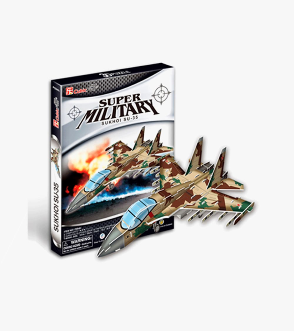 Rompecabezas 3D Avión Sukhol Militar