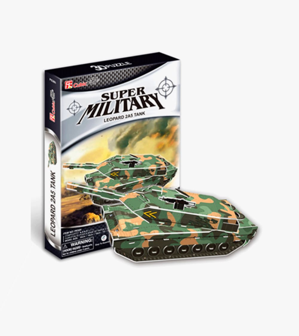 Rompecabezas 3D - Tanque Militar