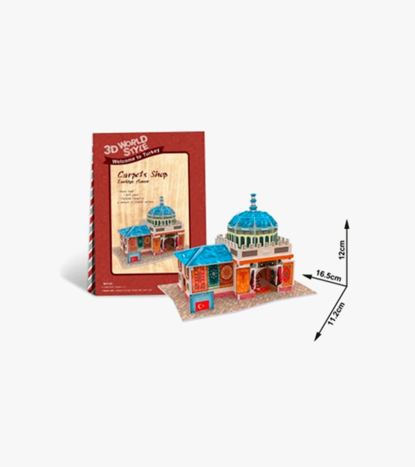 Rompecabezas 3D - Tienda Árabe