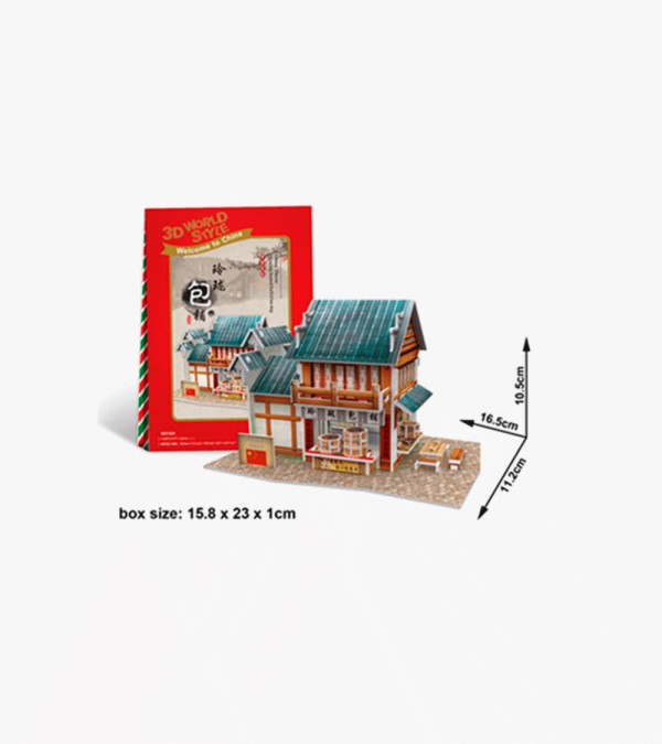 Rompecabezas 3D - Tienda Panecillos Chinos