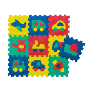 Tapete medios transporte x10 piezas