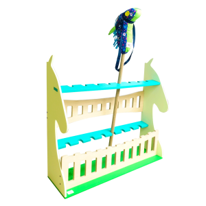 Pesebrera para Caballitos de Palo