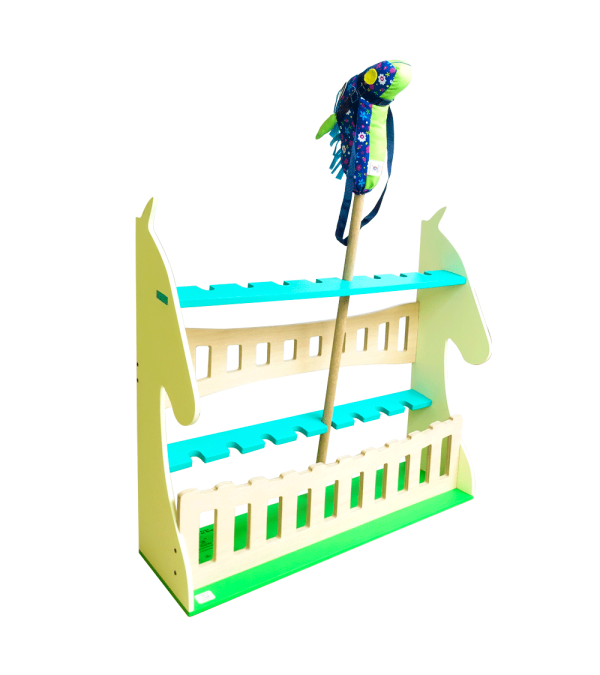 Pesebrera para Caballitos de Palo