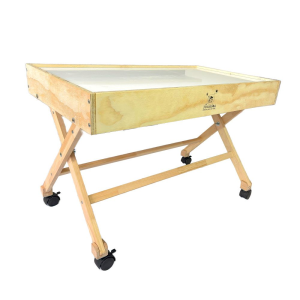 Mesa de luz grupal en madera