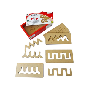 Plantillas de preescritura en madera