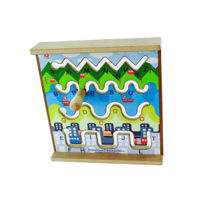 Patrón para preescritura en madera