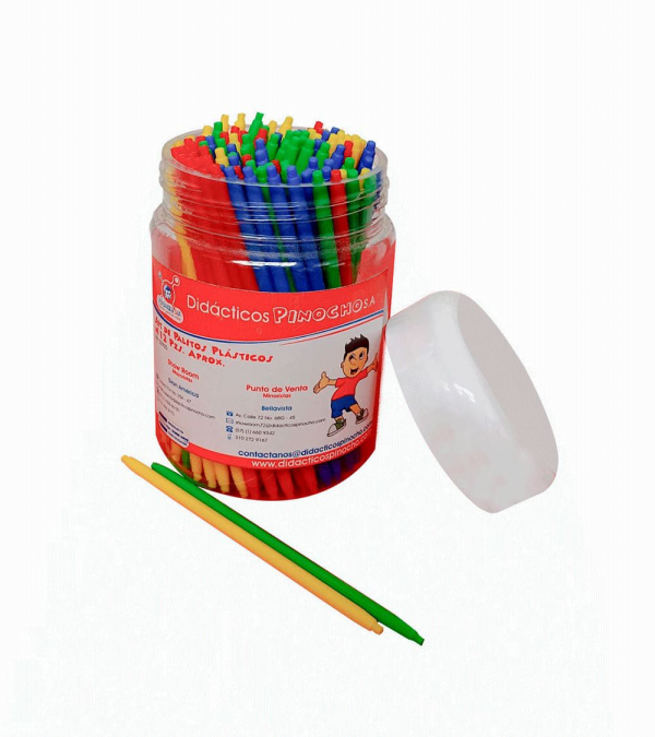 Set Palitos Plásticos x114 Pzs.