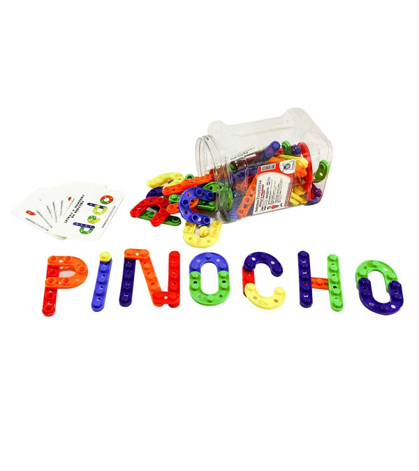 Letras en Pedazos x75 Pzs.