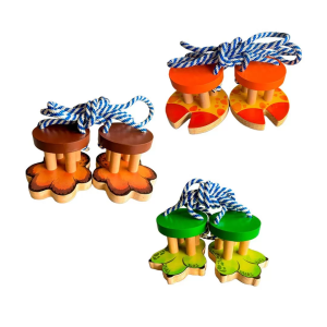 Zancos para equilibrio en madera