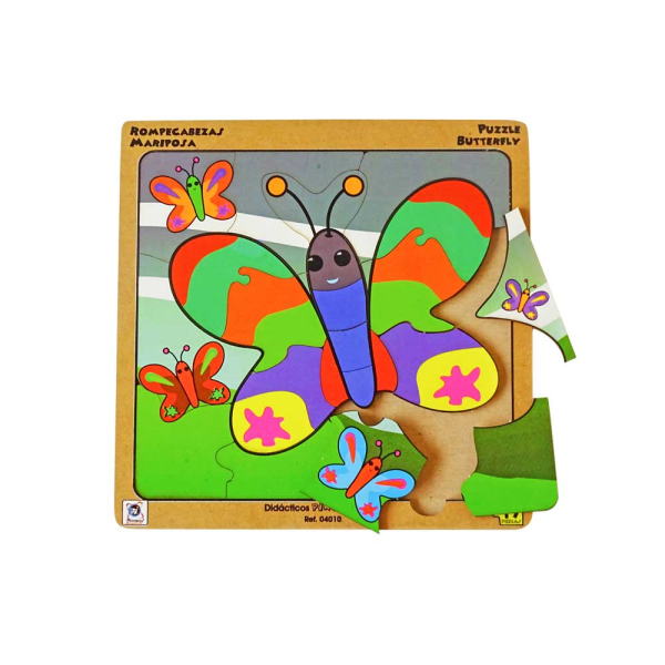 Rompecabezas la mariposa x17 Piezas