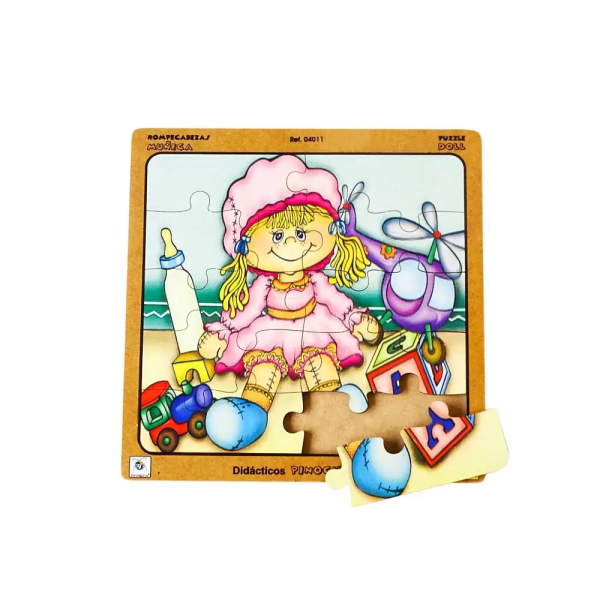 Rompezabezas la muñeca x10 piezas