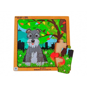 Rompecabezas el perro x8 piezas