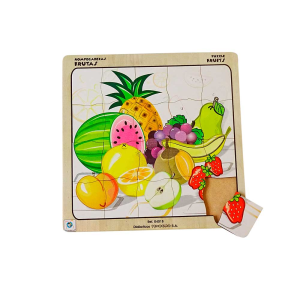 Rompecabezas las frutas x20 piezas