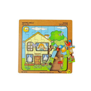 Rompecabezas la casa x14 piezas
