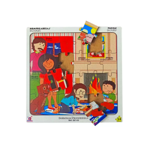 Rompecabezas familia x 24 piezas